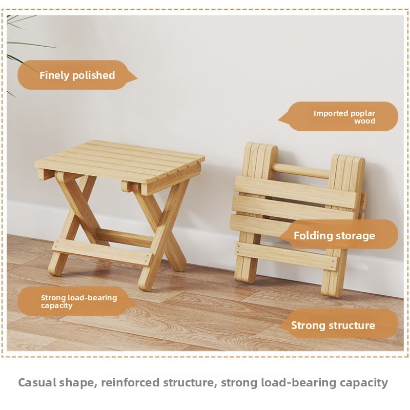 Outdoor Furniture Factory - Venta directa de fábrica, taburete plegable