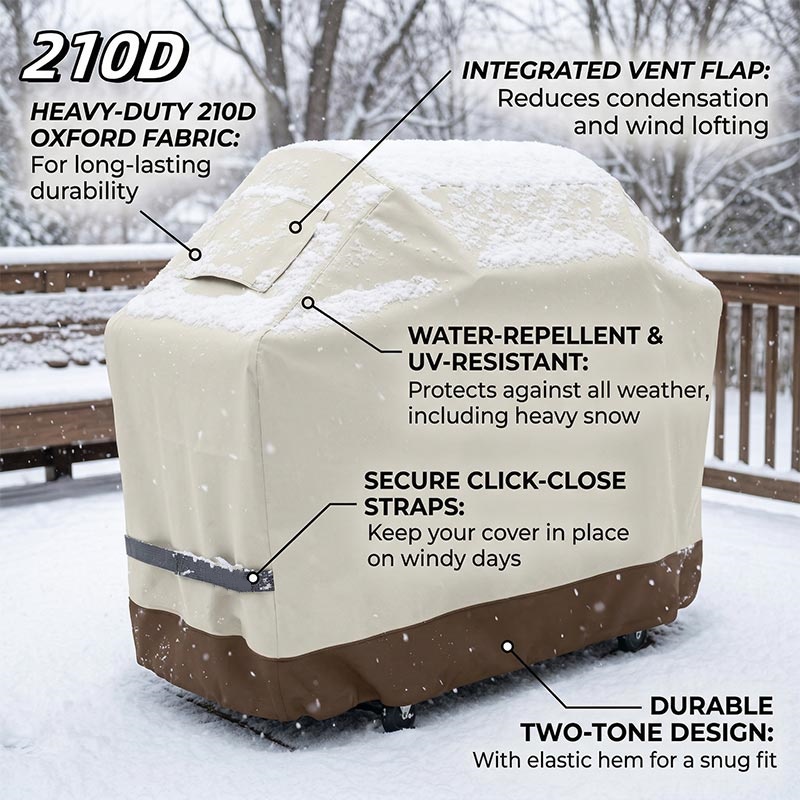 Outdoor Furniture Weatherproof - Funda Protectora para Barbacoa de Gas
