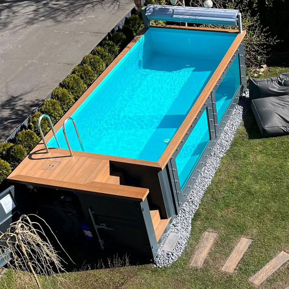 Outdoor Furniture Factory - Piscina Prefabricada de Fibra de Vidrio