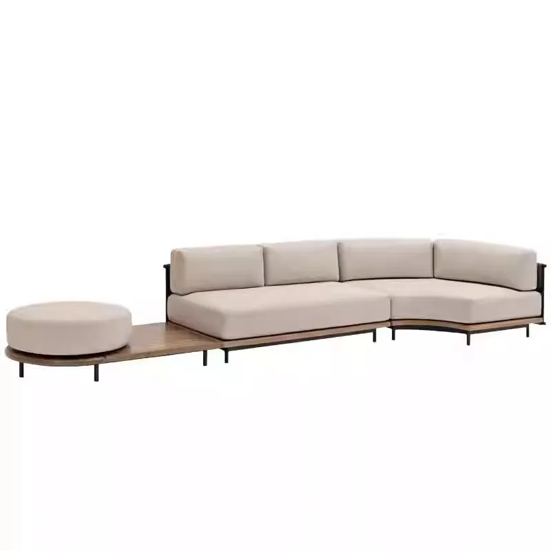 Outdoor Furniture Designer - Sofá nórdico de ratán para exteriores,