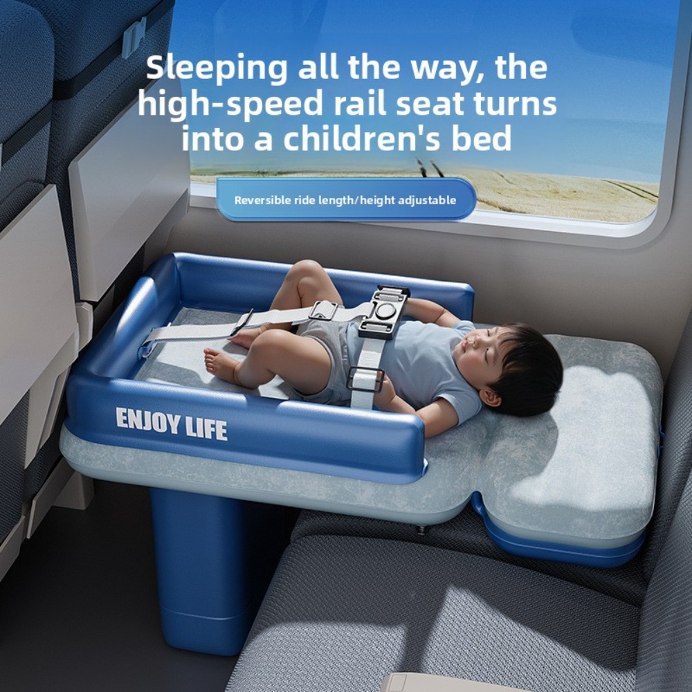 Outdoor Furniture Pillows - Cama inflable de avión para niños