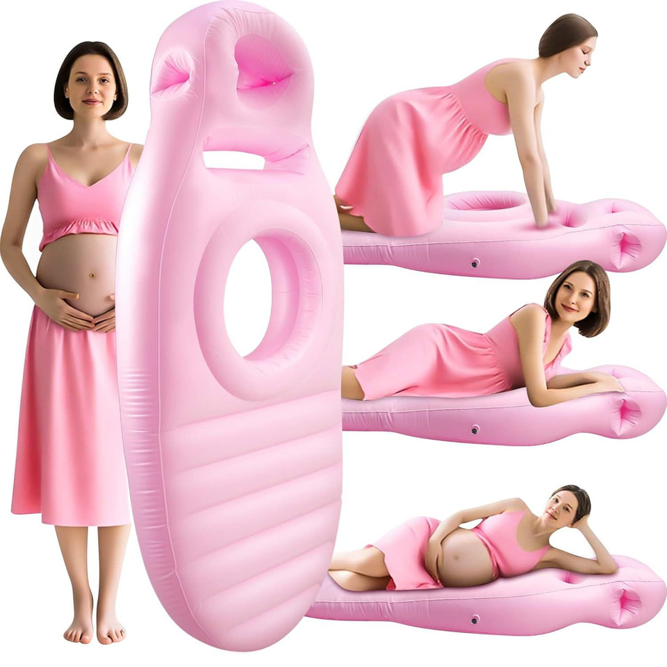 Outdoor Furniture Pillows - Almohada inflable para embarazo, colchoneta de