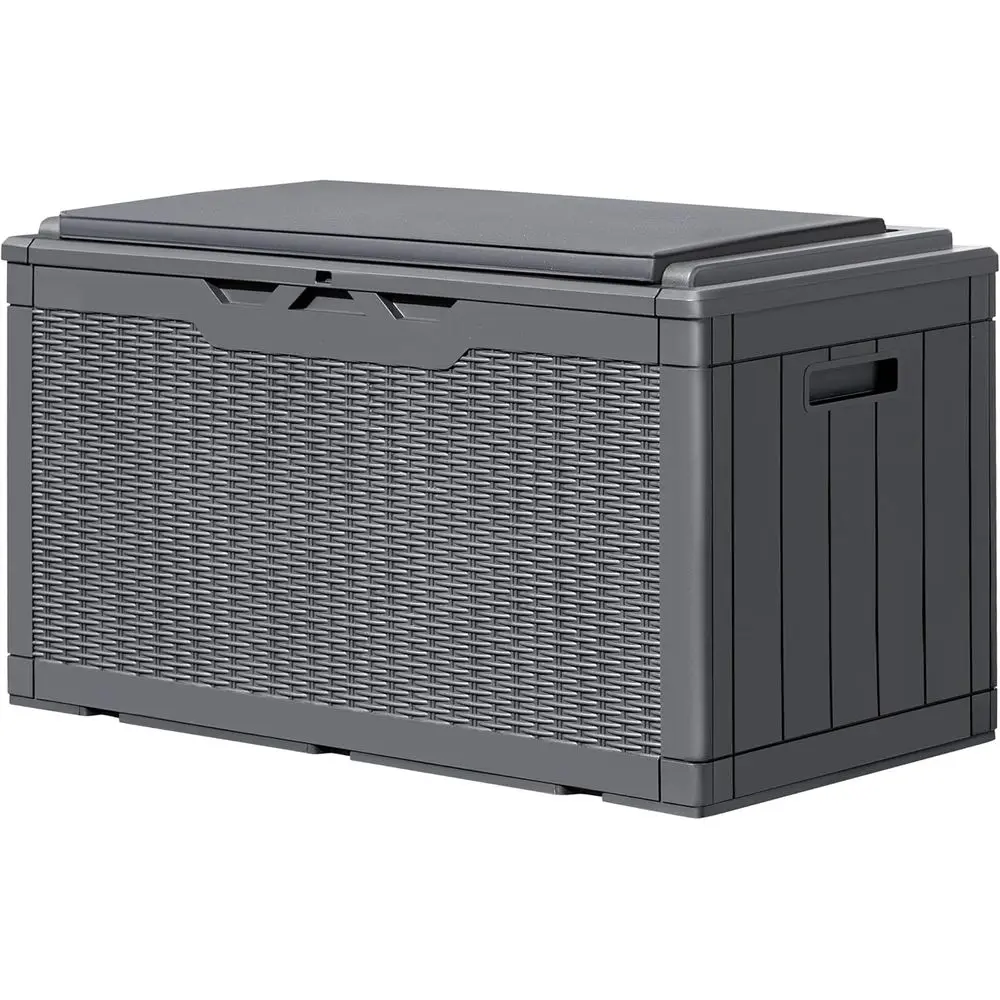 Outdoor Furniture With Storage For Cushions - Caja de Almacenamiento para Terraza con
