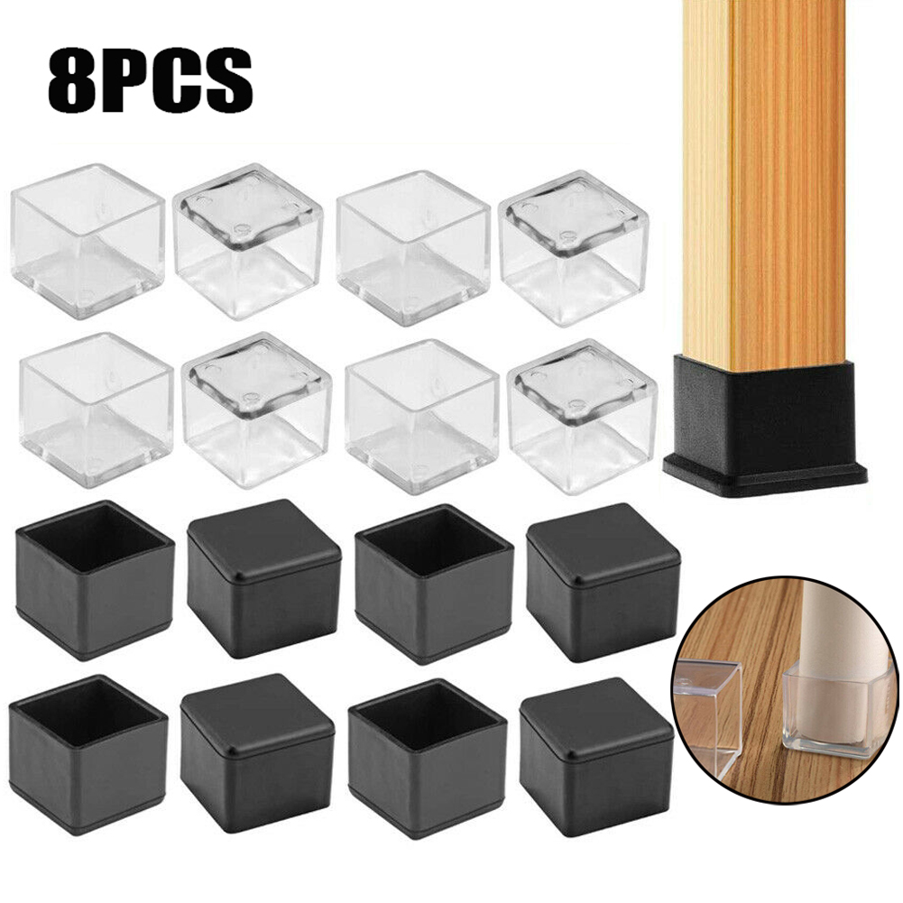 Adirondack Chair Wood - Tapas de silicona cuadradas/rectangulares para patas