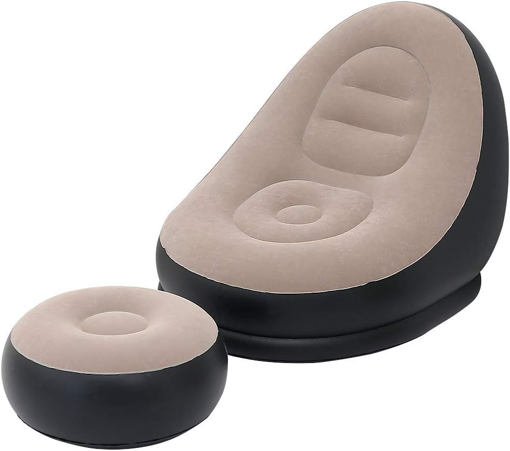 2 uds sofá perezoso silla infl - Outdoor Furniture Designer reseña y precio