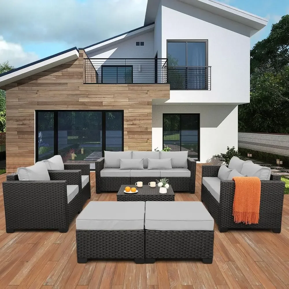 Juego de Muebles de Patio Secc - Outdoor Furniture With Storage For Cushions reseña y precio