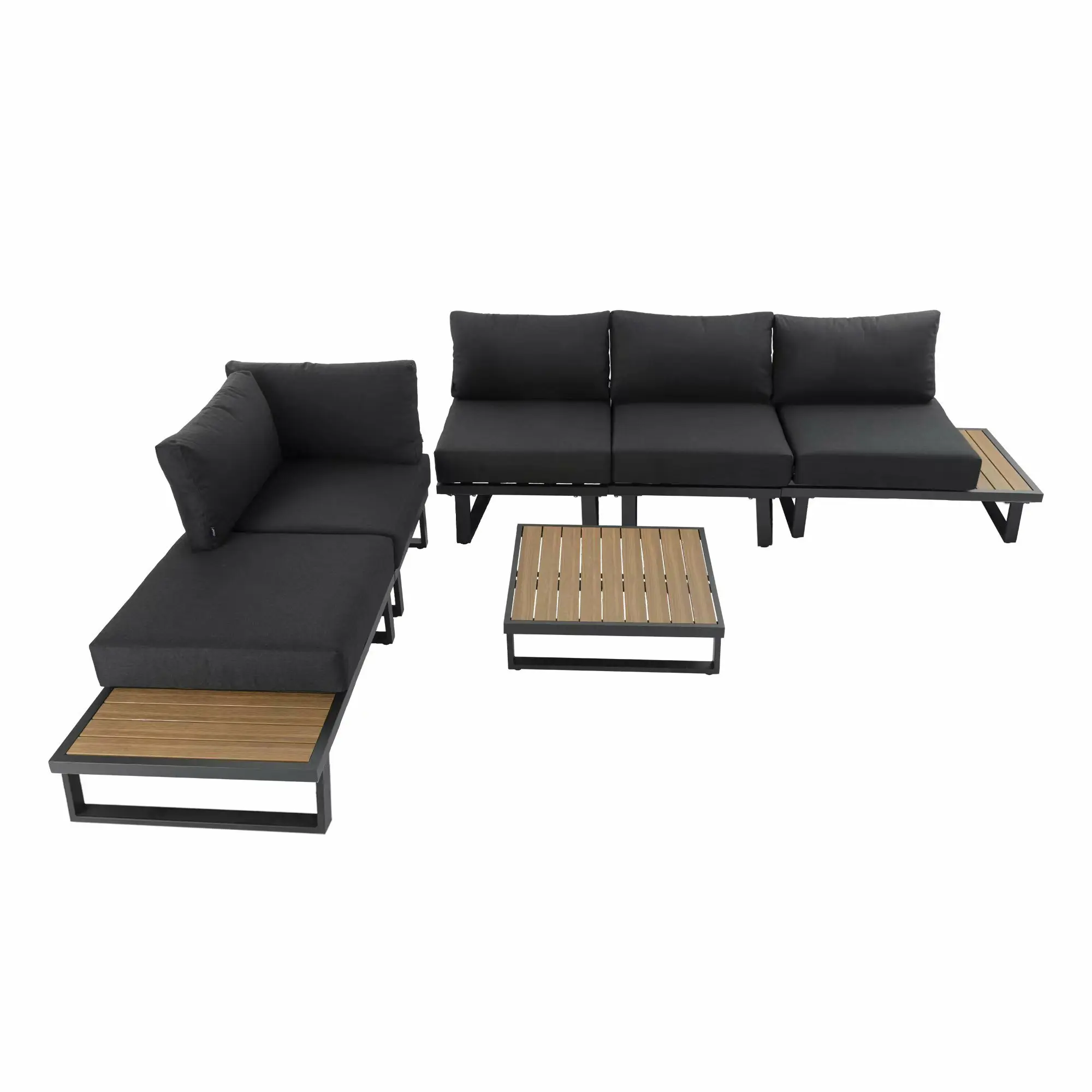 -Muebles de Patio Papasan de e - Outdoor Furniture L Shape reseña y precio
