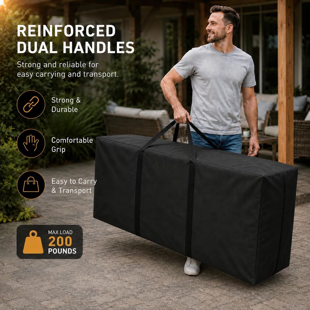 Bolsa de Almacenamiento para C - Outdoor Furniture With Storage For Cushions reseña y precio
