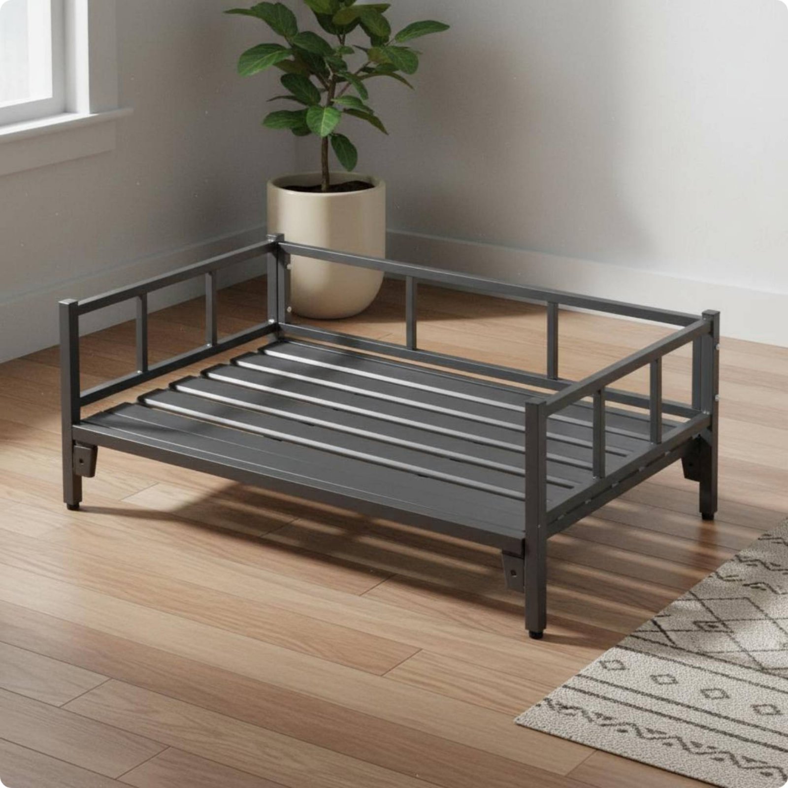 Cama elevada para perros, cuna - Outdoor Furniture Year Round reseña y precio