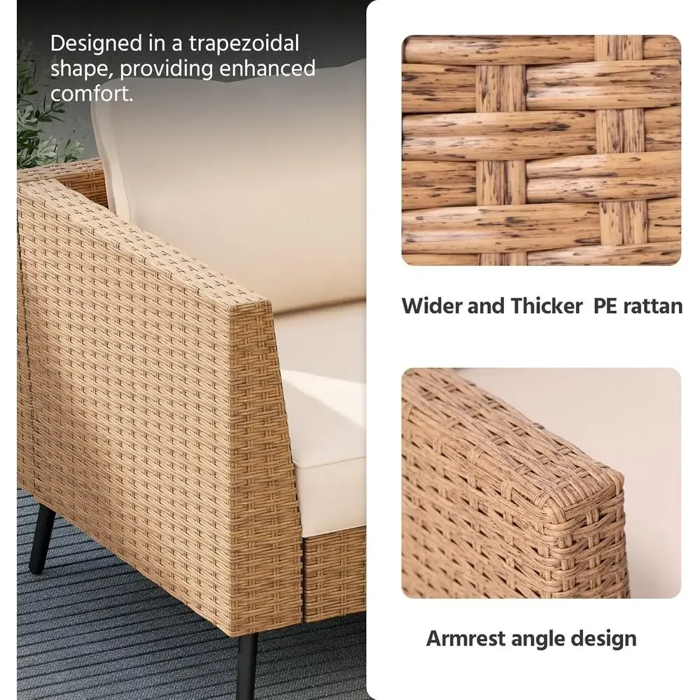 Juego de muebles de patio para - Outdoor Furniture With Storage For Cushions reseña y precio