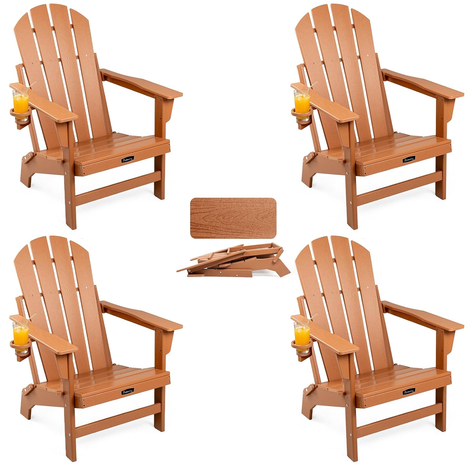 Silla Adirondack Plegable de G - Adirondack Chair Wood reseña y precio