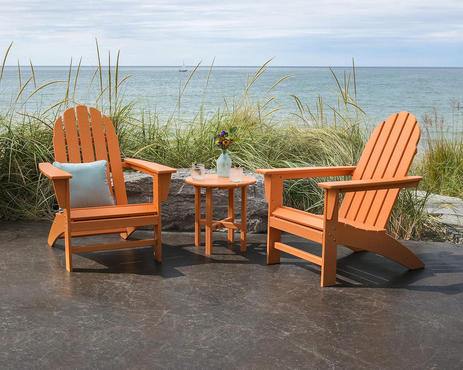 Silla Adirondack de Material C - Adirondack Chair Wood reseña y precio
