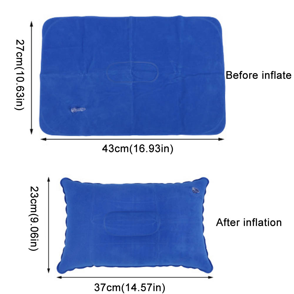 Almohada de viaje inflable, al - Outdoor Furniture Pillows reseña y precio