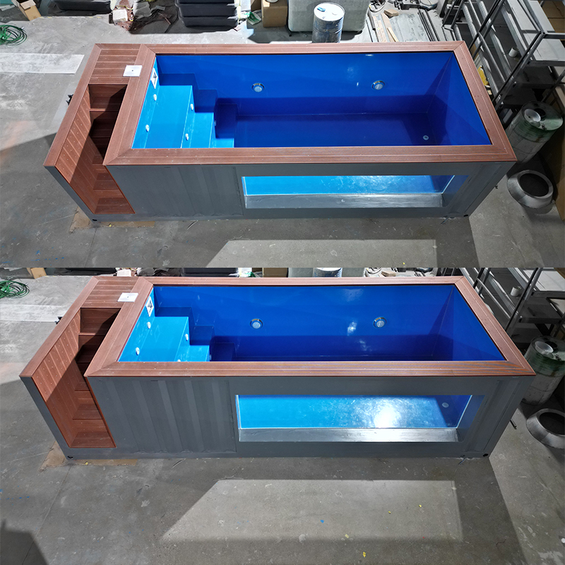 Piscina Prefabricada de Fibra  - Outdoor Furniture Factory reseña y precio