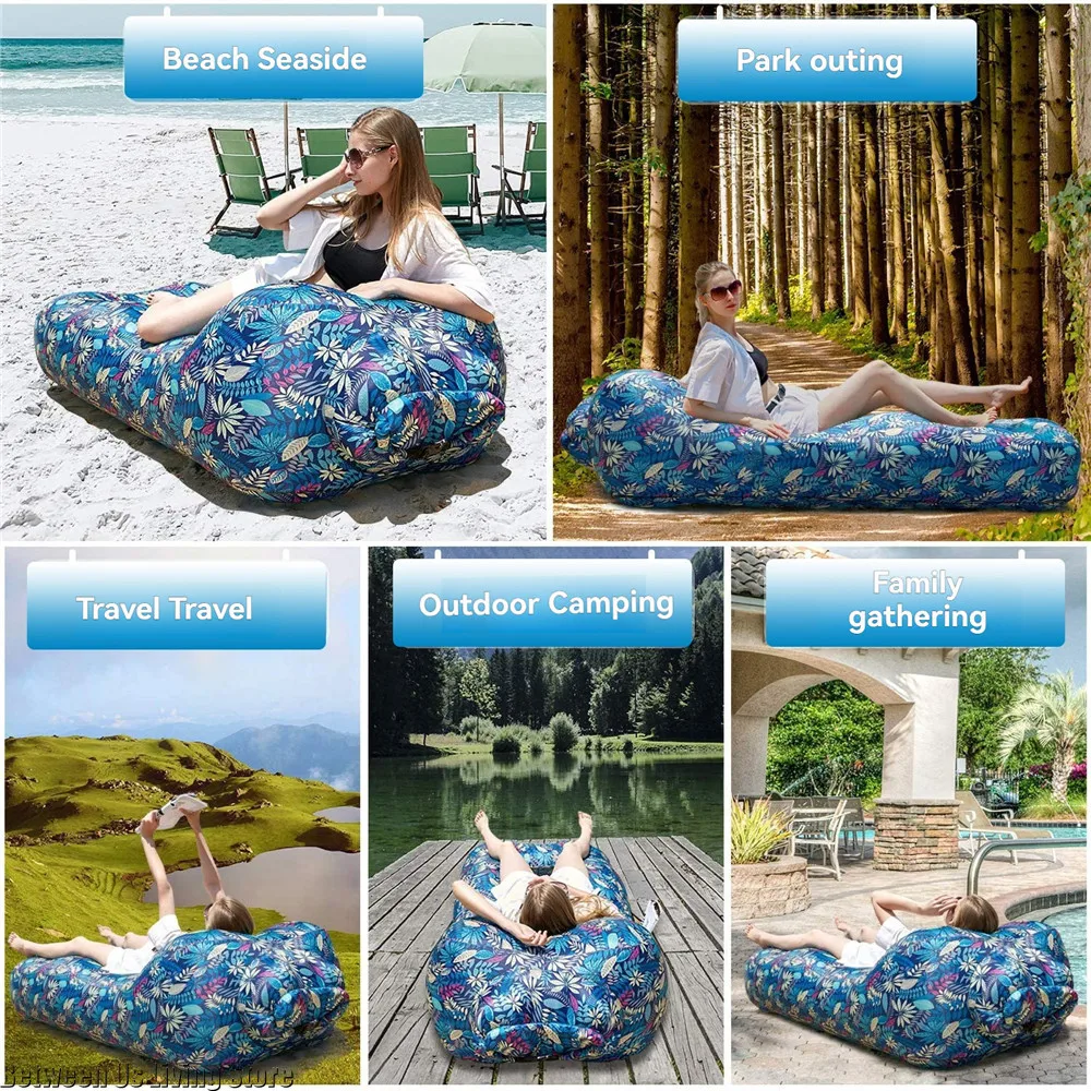 Sofá cama inflable de lujo: di - Outdoor Furniture Designer reseña y precio