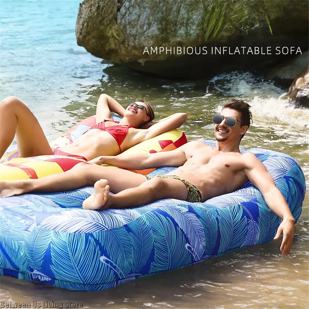 Sofá cama inflable de lujo: di - Outdoor Furniture Designer reseña y precio