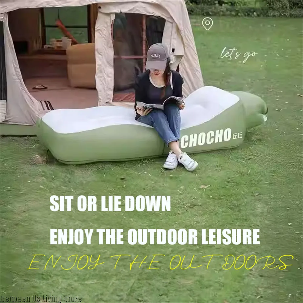 Sofá cama inflable de lujo: di - Outdoor Furniture Designer reseña y precio