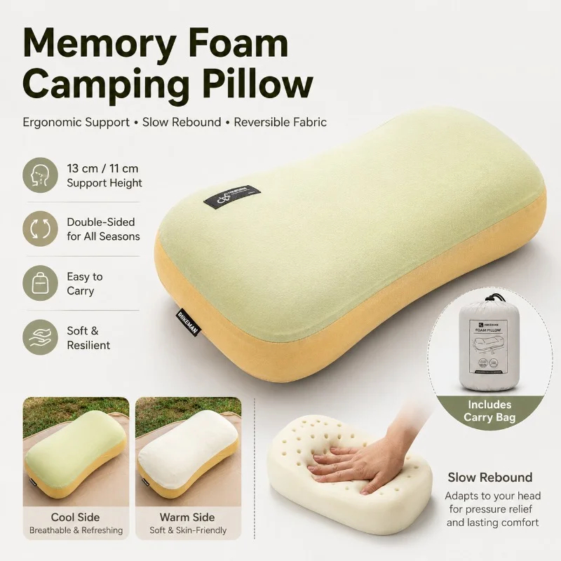 Almohada Portátil Ultraligera  - Outdoor Furniture Pillows reseña y precio
