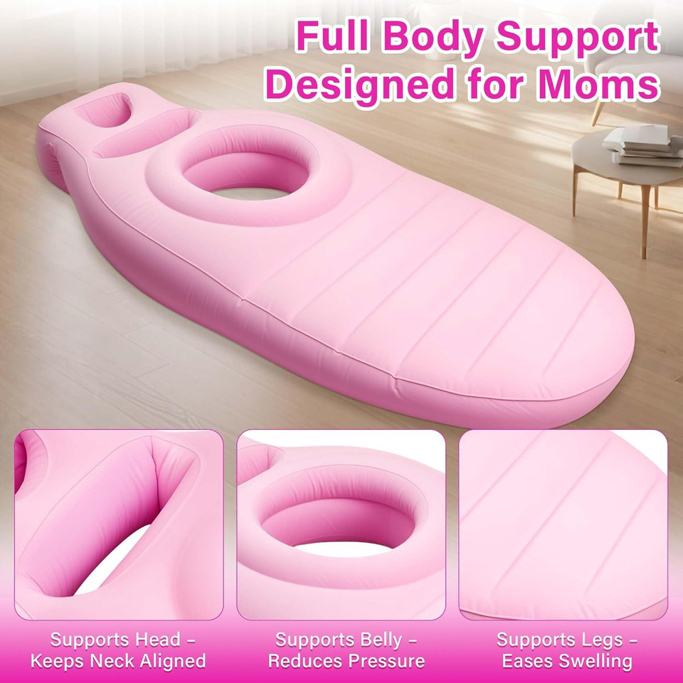 Almohada inflable para embaraz - Outdoor Furniture Pillows reseña y precio