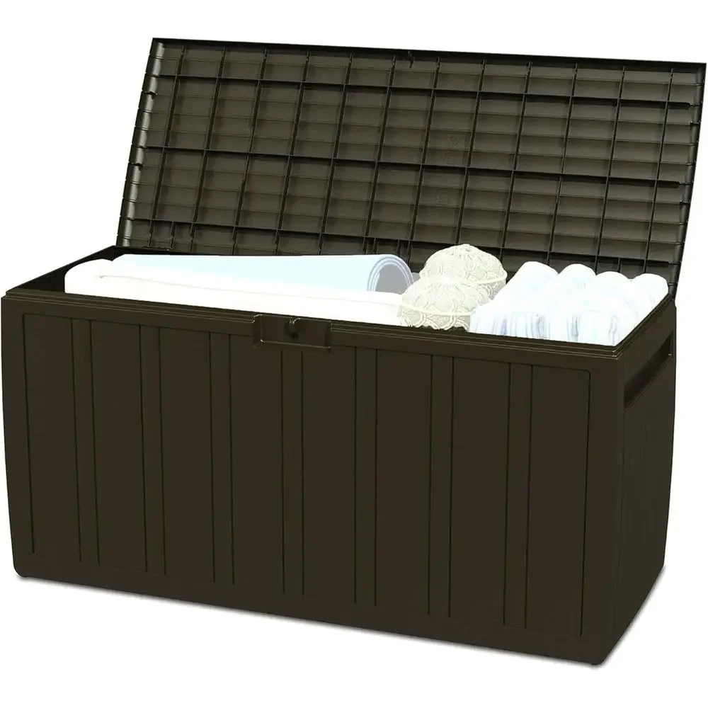 Contenedor de Almacenamiento E - Outdoor Furniture With Storage For Cushions reseña y precio