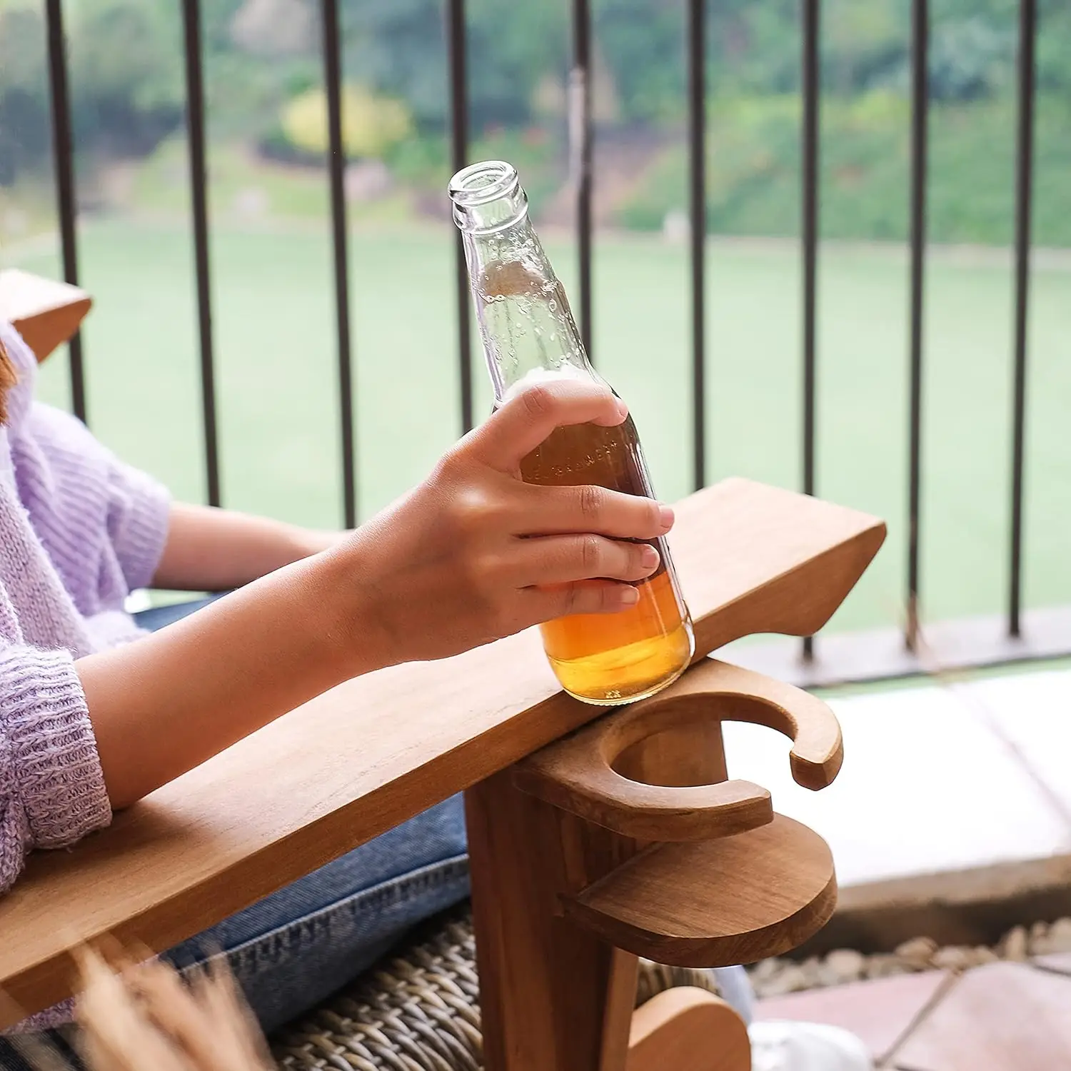 Silla Adirondack para exterior - Adirondack Chair Wood reseña y precio