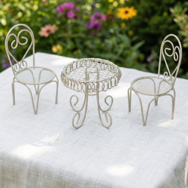 1/3 Piezas de Muebles de Hierr - Outdoor Furniture Designer reseña y precio