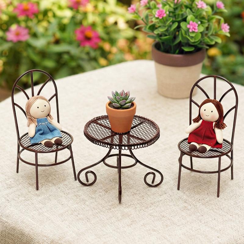 1/3 Piezas de Muebles de Hierr - Outdoor Furniture Designer reseña y precio