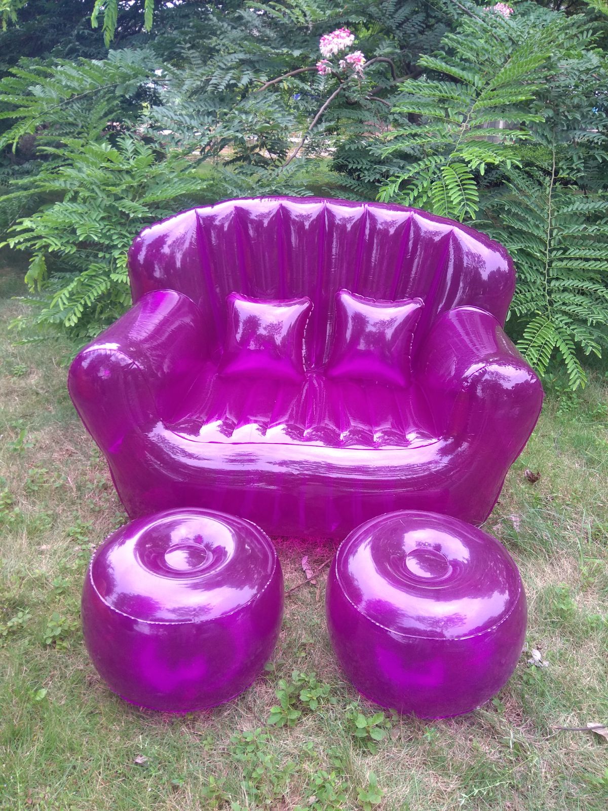 Sofá inflable elegante de lujo - Outdoor Furniture Factory reseña y precio
