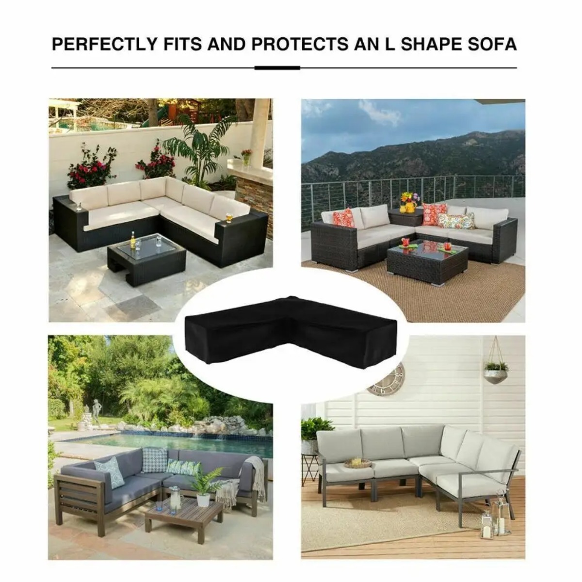 Funda para Sofá en Forma de L  - Outdoor Furniture L Shape reseña y precio